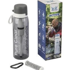 Pure Clear Active Water Filter Bottle
