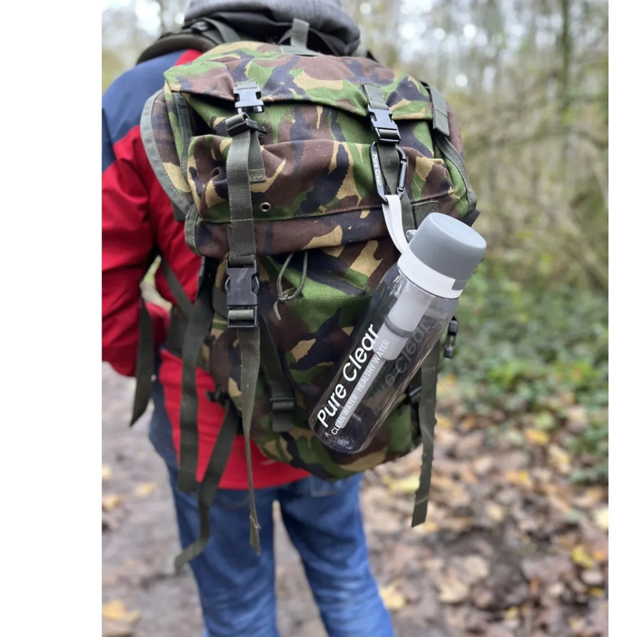 Pure Clear Active Water Filter Bottle