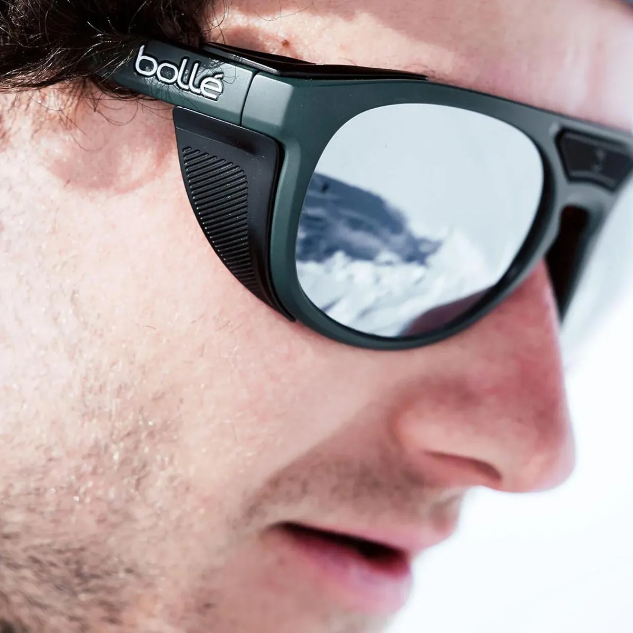 Bolle Adventurer Sunglasses - SOLACE4 Brown Gun Lens