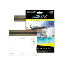 LokSak a 6 x 6 - Water/Air Tight bags - 2 pack