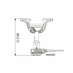 SOTO Amicus Stove with Stealth Igniter