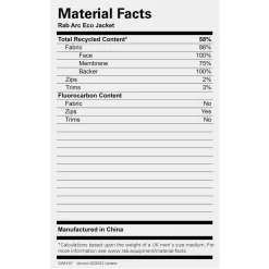 Rab Arc Eco Jacket