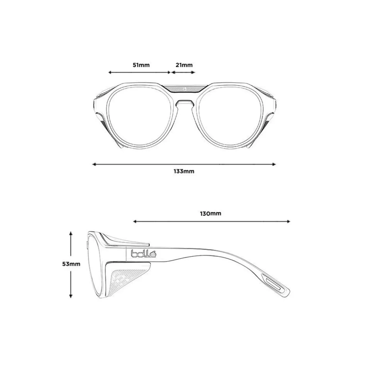 Bolle Ascender Sunglasses - Brown Pink Polarized Lens