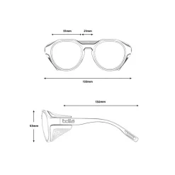 Bolle Ascender Sunglasses - Phantom Black Gun Photochromic Lens