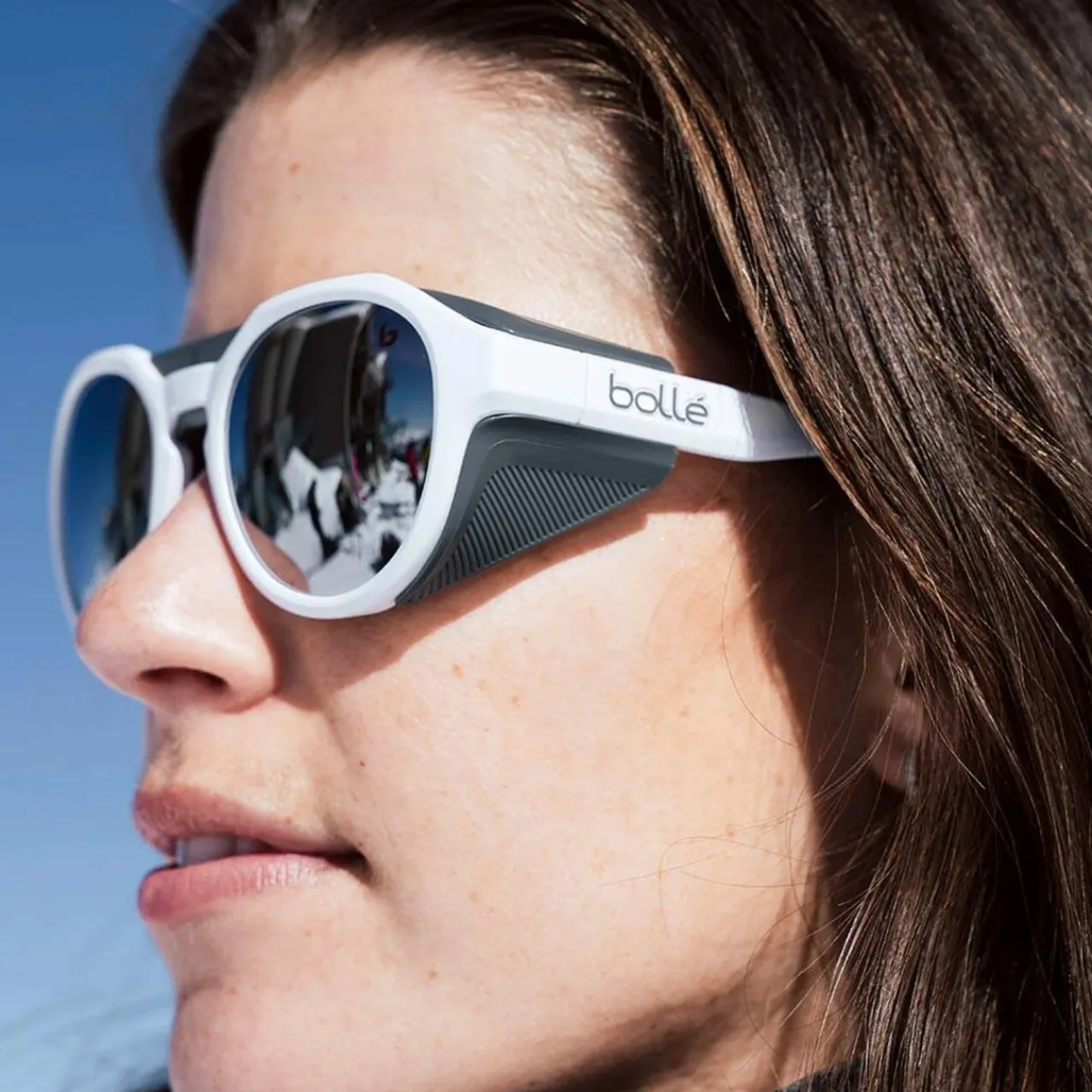 Bolle Ascender Sunglasses - SOLACE4 Brown Gun Lens