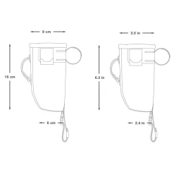 Apidura Backcountry Food Pouch 0.8L