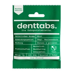 Denttabs Bamboo Toothbrush & Toothpaste Tablets