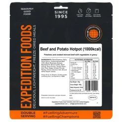 Expedition Foods Beef and Potato Hotpot (Double Serving)
