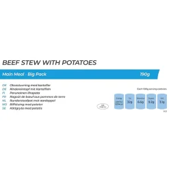 Real Turmat Beef Stew with Potato (Big Pack)