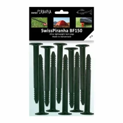 SwissPiranha BF150 Tent Pegs - 10 Pack - Past Season