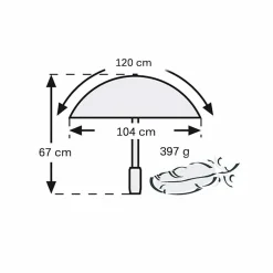 Lifeventure Birdiepal Outdoor Trekking Umbrella