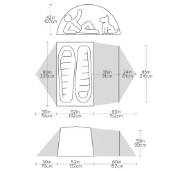 Big Agnes Blacktail 2 Hotel Tent