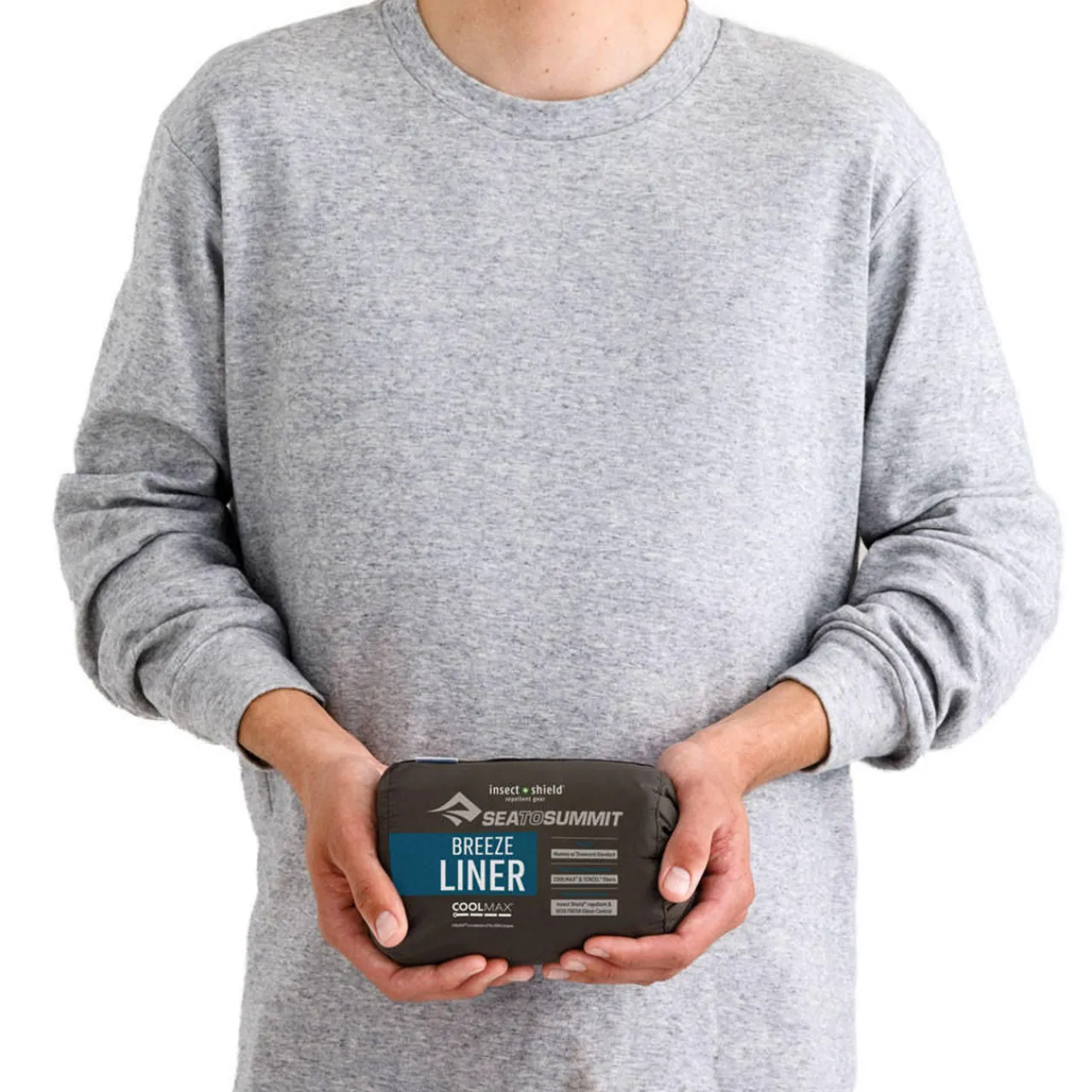 Sea to Summit Breeze Sleeping Bag Liner - Mummy w/ Drawcord