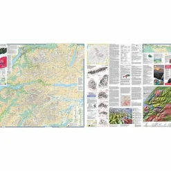 Cicerone British Mountain Map - Ben Nevis & Glen Coe