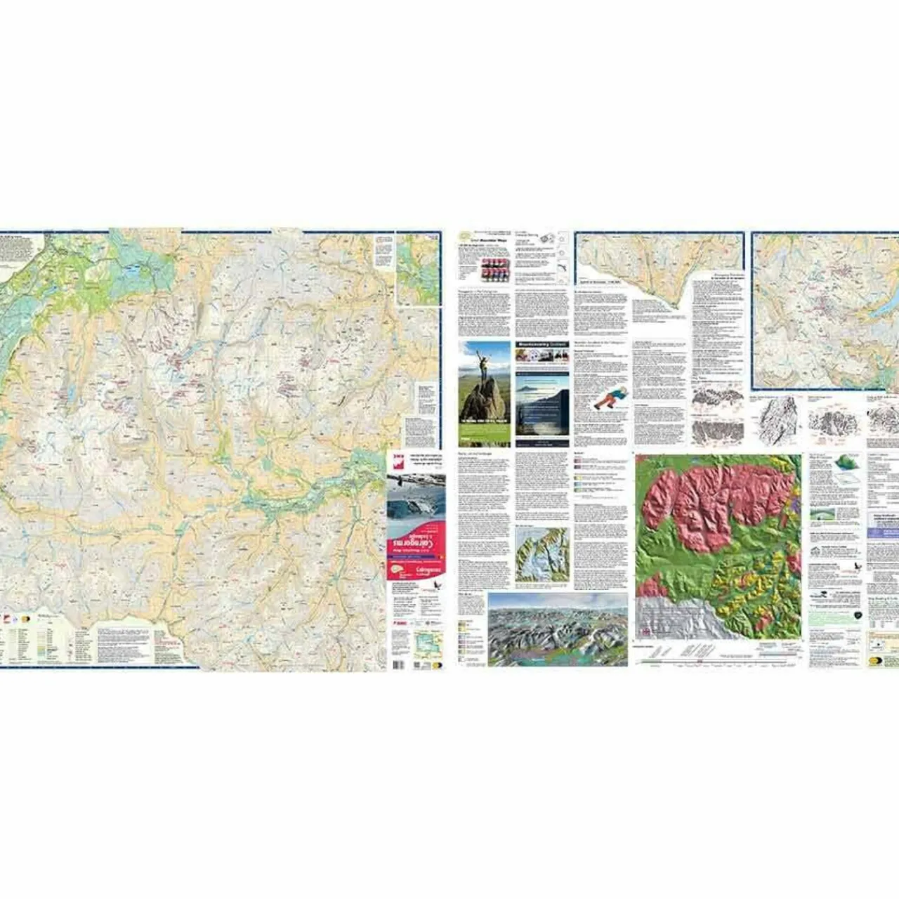 Harvey Maps British Mountain Map - Cairngorms & Lochnagar