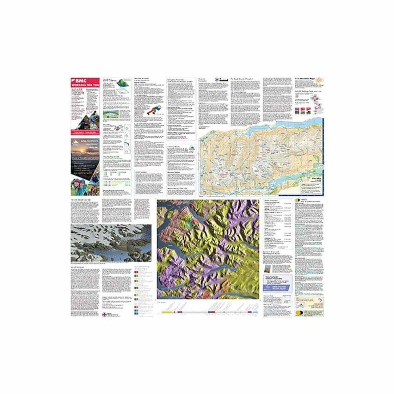 Harvey Maps British Mountain Map - Knoydart