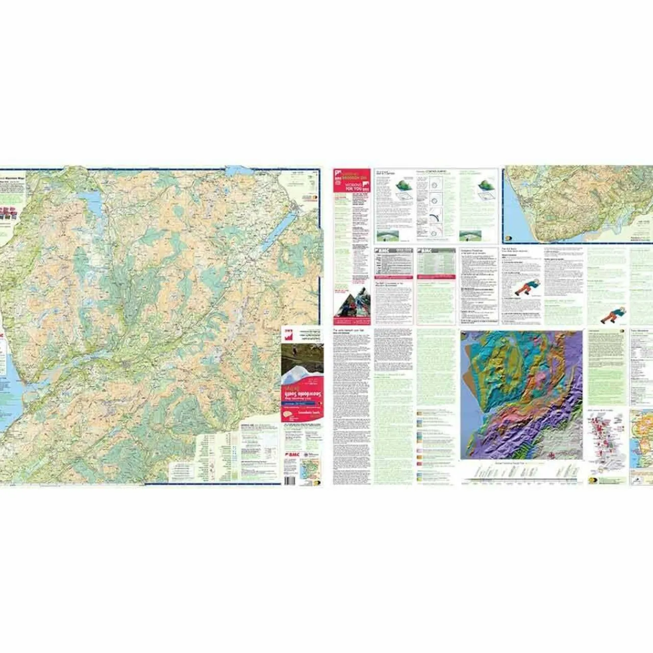 Harvey Maps British Mountain Map - Snowdonia South