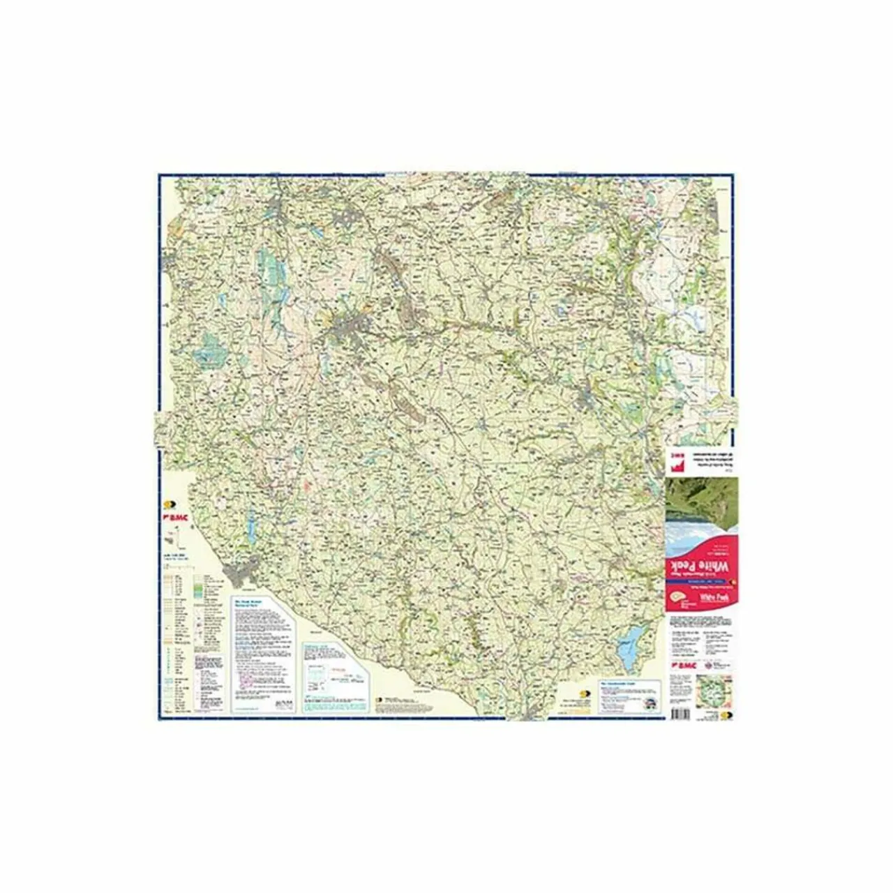 Harvey Maps British Mountain Map - White Peak