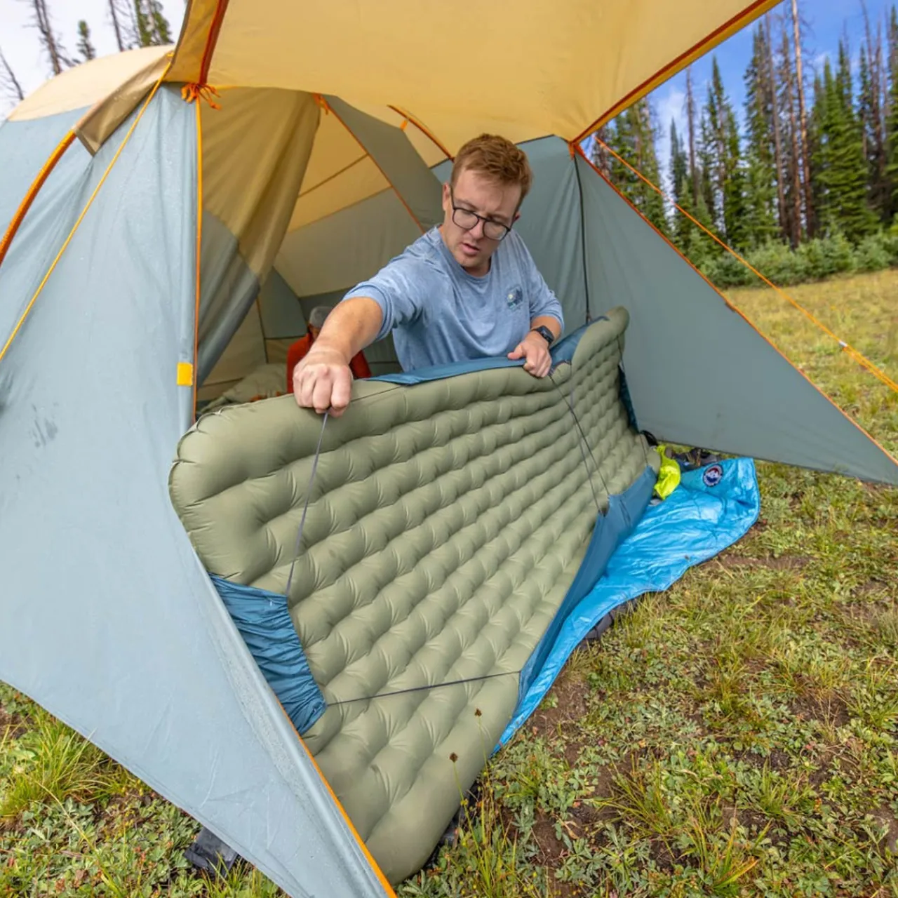 Big Agnes Campmeister Deluxe Insulated Sleeping Mat - Long Wide