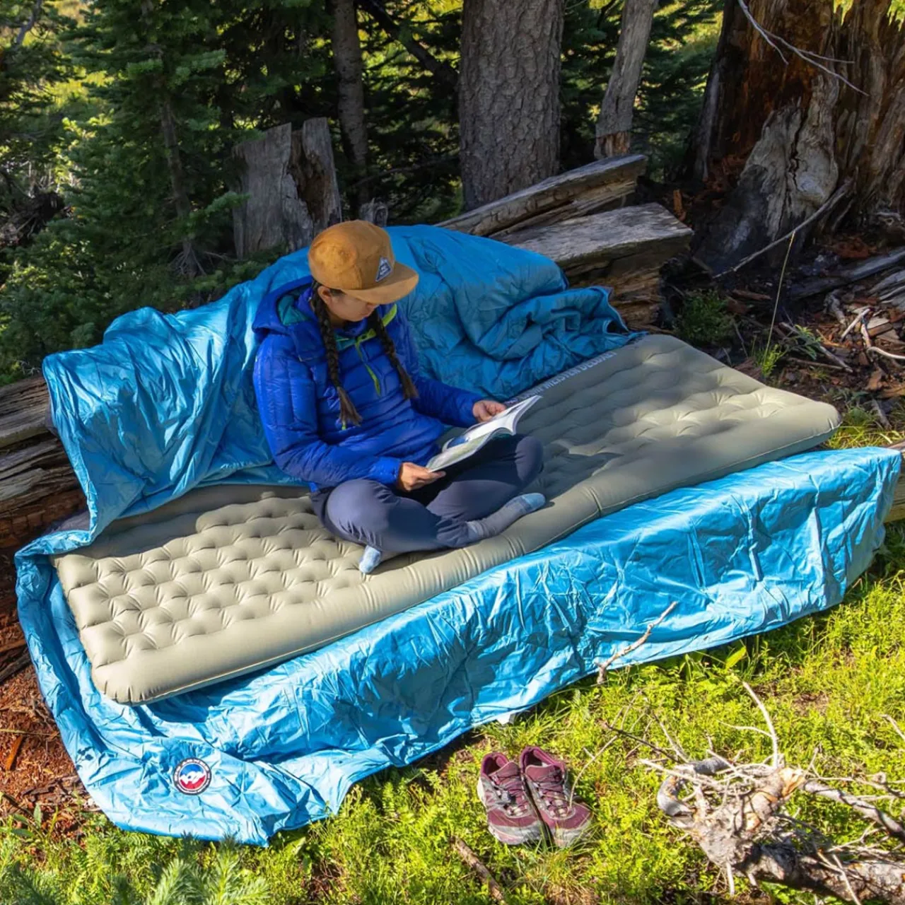 Big Agnes Campmeister Deluxe Insulated Sleeping Mat - Long Wide