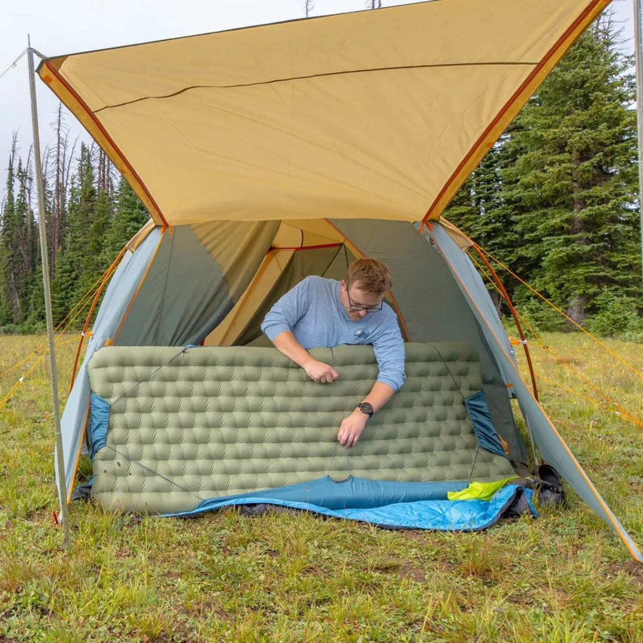 Big Agnes Campmeister Deluxe Insulated Sleeping Mat - Regular Wide