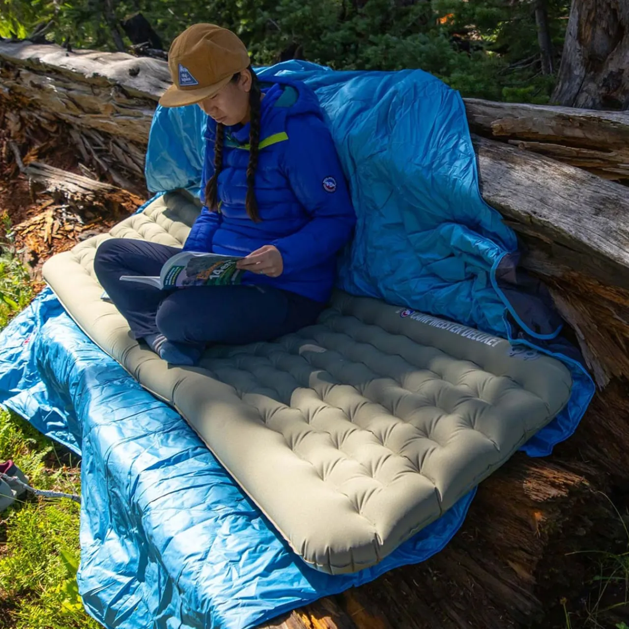 Big Agnes Campmeister Deluxe Insulated Sleeping Mat - Regular Wide