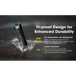 NEBO Carbon Battery 6K Power Bank