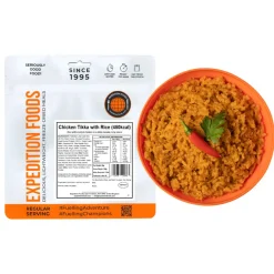 Expedition Foods Chicken Tikka with Rice (Single Serving)