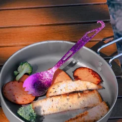 Snow Peak Coloured Titanium Bottle Opener Spork