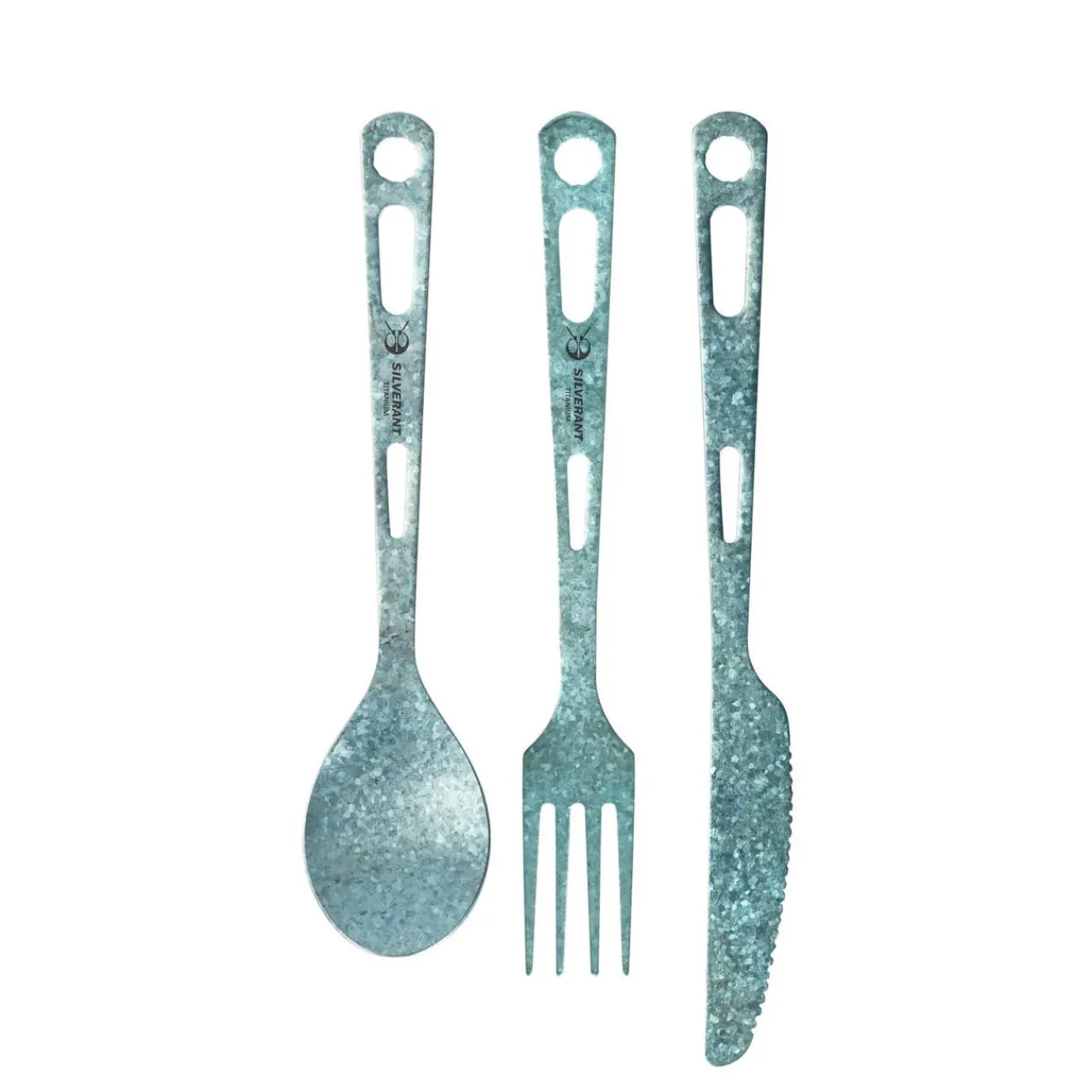 TOAKS Coloured Titanium 3-Piece Cutlery Set