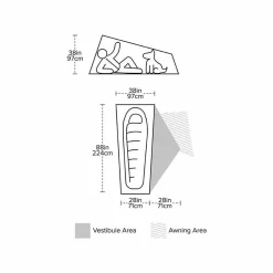 Big Agnes Copper Spur HV UL1 Bikepacking Tent