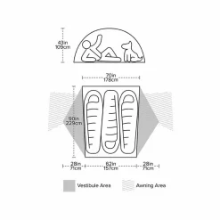 Big Agnes Copper Spur HV UL3 Bikepacking Tent