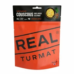Real Turmat Couscous with Lentils and Spinach