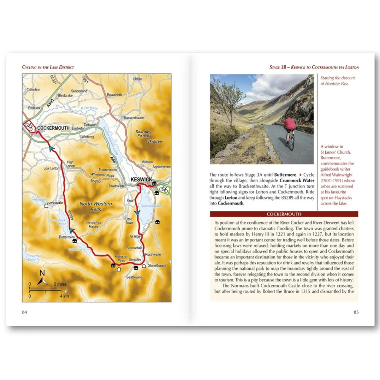 Cicerone Cycling in the Lake District