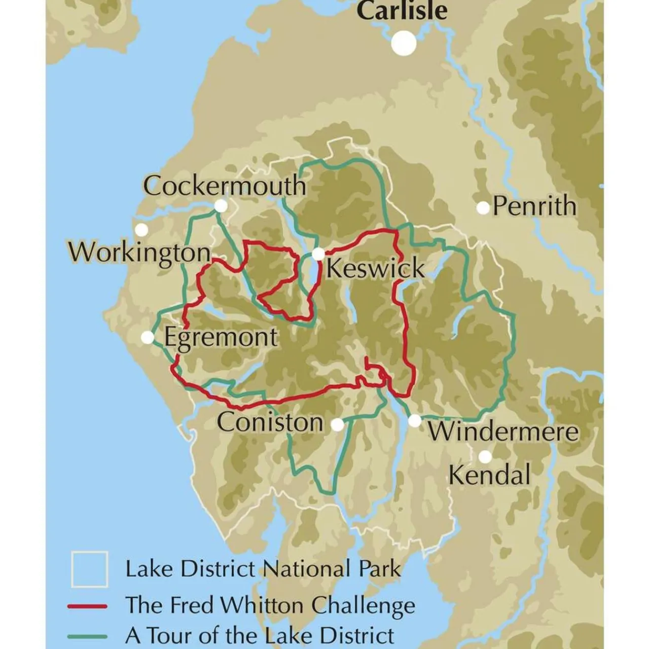 Cicerone Cycling in the Lake District