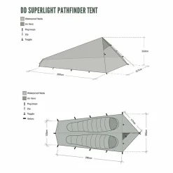 DD Hammocks DD Superlight Pathfinder Tent