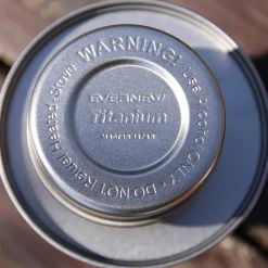 Evernew EBY254 Titanium Alcohol Stove