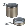 Evernew ECA402 Titanium Non-Stick Deep Pot (0.9L)