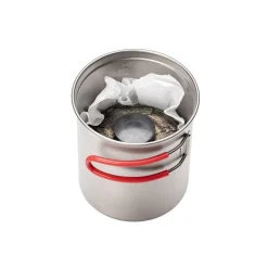 Evernew ECA616 Titanium Ultralight Deep Pot S (0.6L)