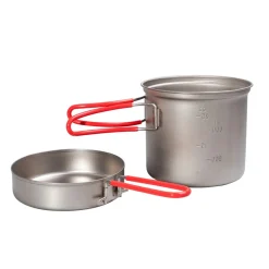 Evernew ECA617 Titanium Ultralight Deep Pot M (0.9L)