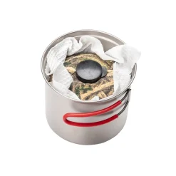 Evernew ECA617 Titanium Ultralight Deep Pot M (0.9L)