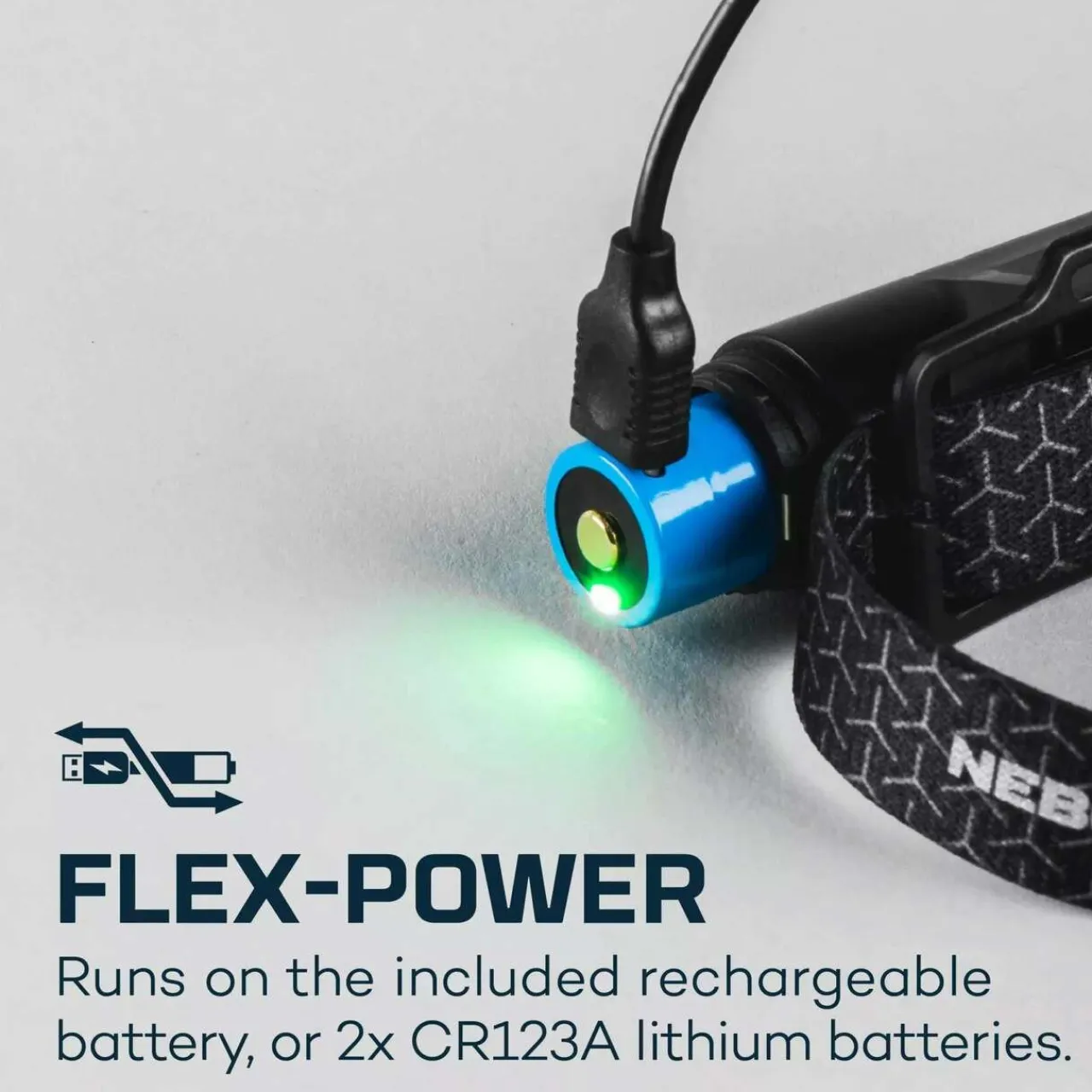 NEBO Einstein 1000 Flex Headlamp