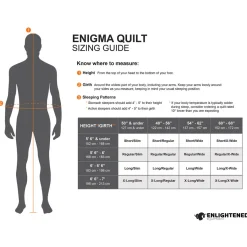 Enlightened Equipment Enigma 850FP 50F Down Quilt