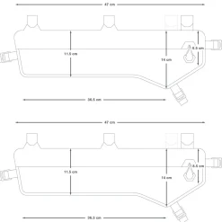 Apidura Expedition Frame Pack 5L Tall