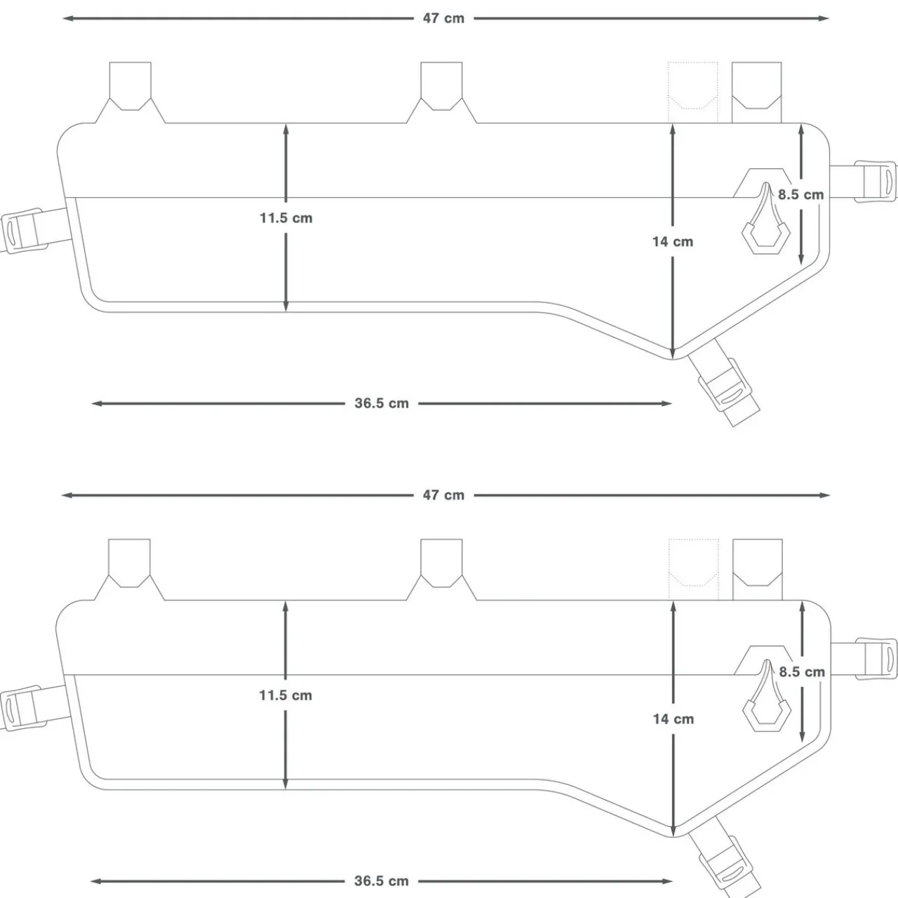 Apidura Expedition Frame Pack 5L Tall