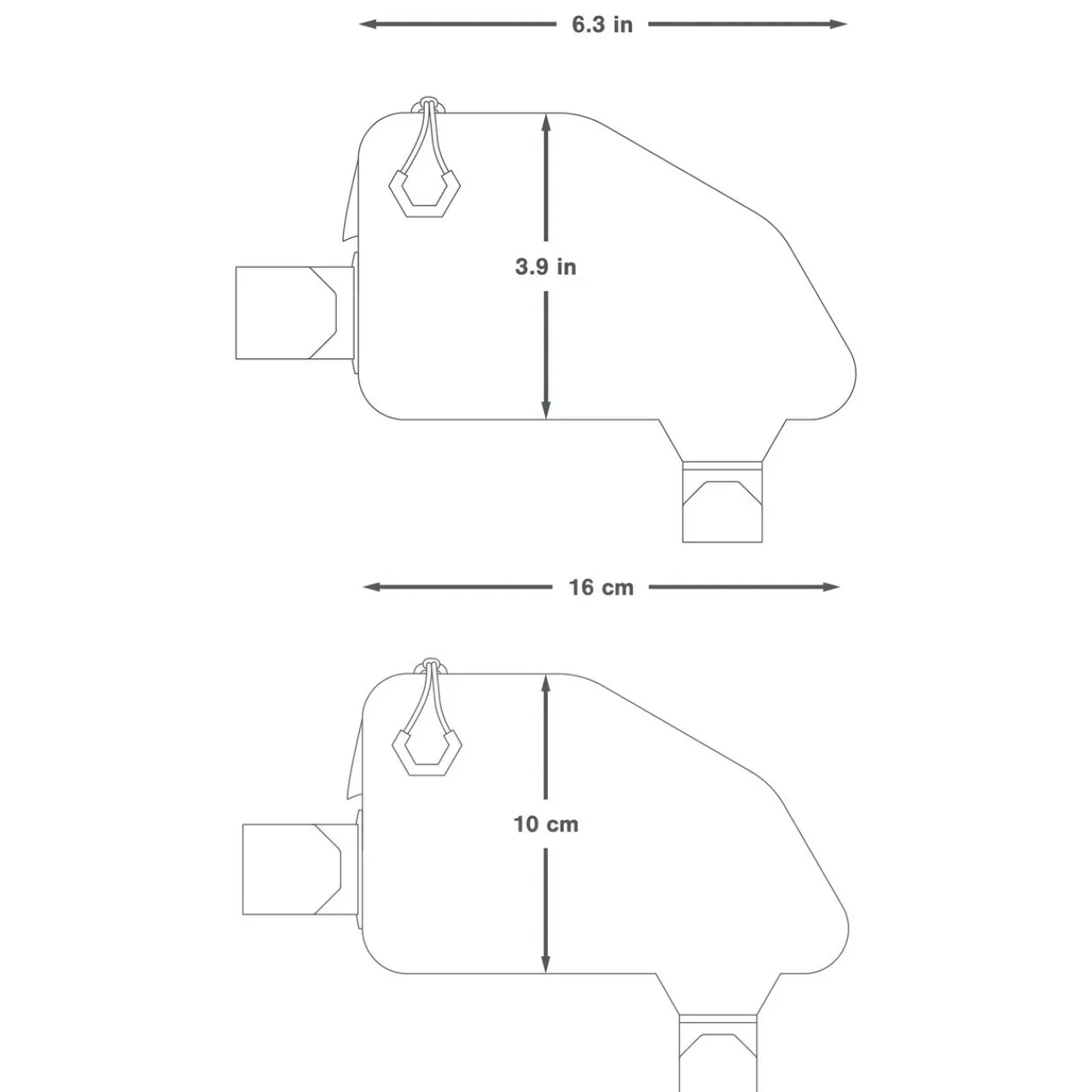 Apidura Expedition Top Tube Pack 0.5L