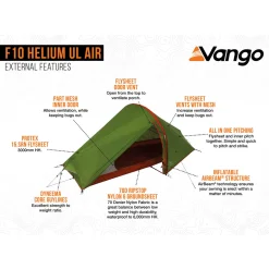 Vango F10 Helium UL Air 1 Tent