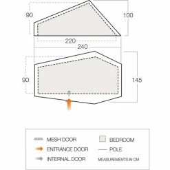 Vango F10 Hydrogen Air Tent