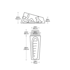 Big Agnes Fly Creek HV UL1 Solution Dye Bikepacking Tent