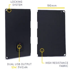 Sunslice Fusion Flex 12 Portable Solar Power Panel